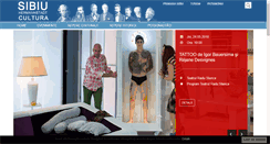 Desktop Screenshot of cultura.sibiu.ro